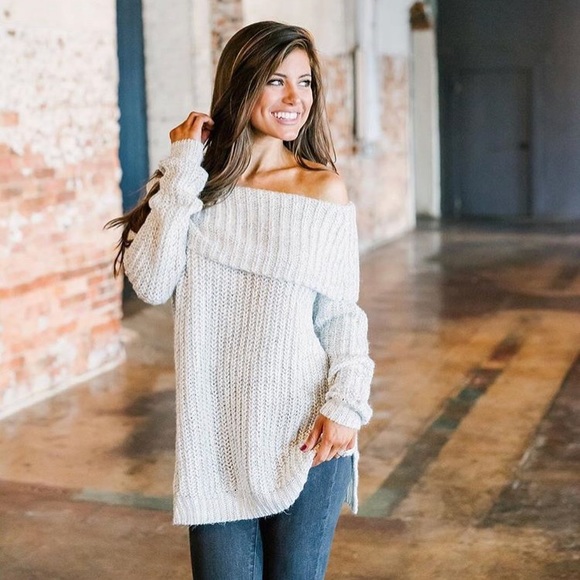 Sweaters | Off The Shoulder Sweater 